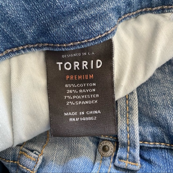 Torrid High-waisted Jegging Skinny Jeans - Picture 8 of 8
